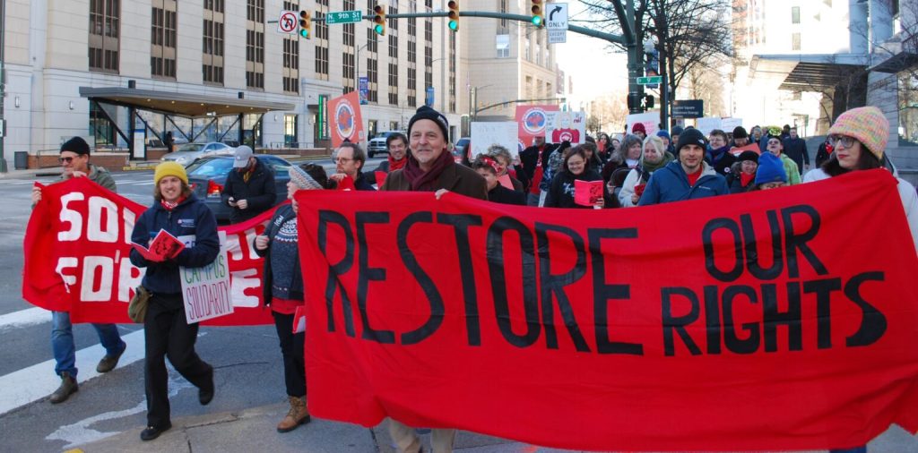 UCWVA lobbies lawmakers for full restoration of public sector collective bargaining&nbsp;rights